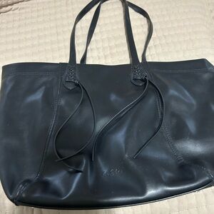 Sam Edelman Black Leather Shoulder Bag